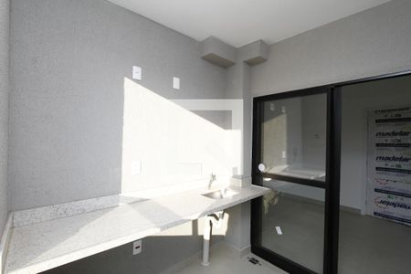 Varanda da Sala de apartamento à venda com 2 quartos, 59m² em Nova Granada, Belo Horizonte