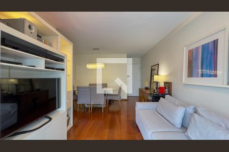 Sala de apartamento para alugar com 3 quartos, 78m² em Santo Amaro, São Paulo