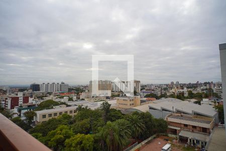 Varanda _Vista de apartamento à venda com 3 quartos, 89m² em Vila Ipiranga, Porto Alegre