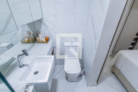 suite de apartamento à venda com 3 quartos, 70m² em Planalto, Belo Horizonte