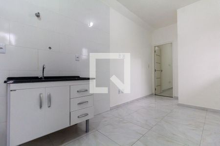 Sala, Cozinha e Área de Serviço de apartamento para alugar com 1 quarto, 30m² em Artur Alvim, São Paulo