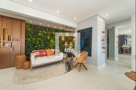 Sala de apartamento à venda com 1 quarto, 100m² em Campo Belo, São Paulo