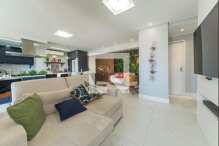 Sala de apartamento à venda com 1 quarto, 100m² em Campo Belo, São Paulo