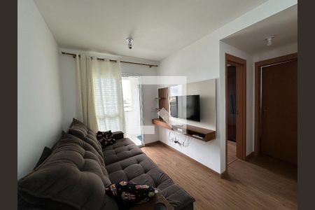 Sala de apartamento para alugar com 2 quartos, 46m² em Jardim California, Jacareí