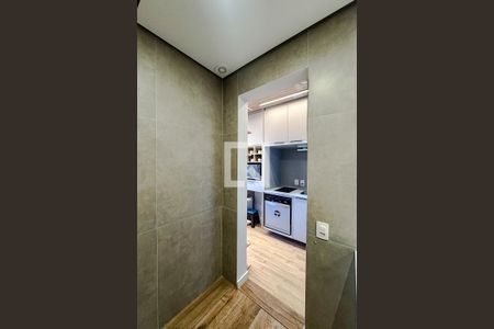Banheiro de kitnet/studio para alugar com 1 quarto, 25m² em Alto da Mooca, São Paulo