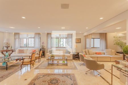 Sala de apartamento para alugar com 3 quartos, 420m² em Jardim Paulista, São Paulo