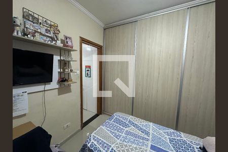 Quarto 2 - Suíte de casa para alugar com 2 quartos, 134m² em Vila Nossa Senhora de Fatima, São Vicente