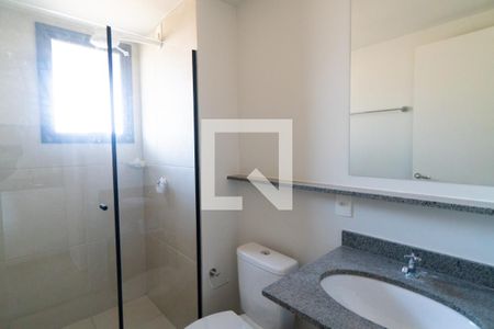 Banheiro de kitnet/studio para alugar com 1 quarto, 25m² em Chácara Inglesa, São Paulo