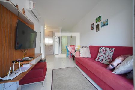 Sala de apartamento para alugar com 1 quarto, 45m² em Canasvieiras, Florianópolis