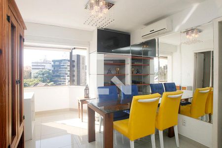 Sala 1 de apartamento à venda com 1 quarto, 70m² em Rio Branco, Porto Alegre