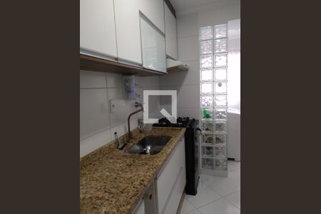 Cozinha de apartamento à venda com 1 quarto, 55m² em Picanço, Guarulhos