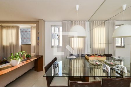 Sala Ambientes de apartamento à venda com 2 quartos, 66m² em Funcionários, Belo Horizonte