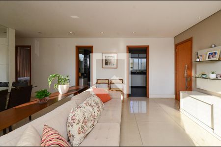 Sala Ambientes de apartamento à venda com 2 quartos, 66m² em Funcionários, Belo Horizonte