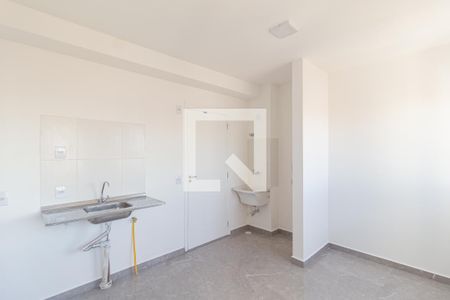 Sala/Cozinha de apartamento à venda com 2 quartos, 36m² em Jaguaribe, Osasco