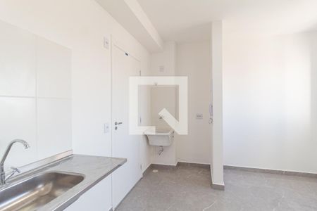 Sala/Cozinha de apartamento à venda com 2 quartos, 36m² em Jaguaribe, Osasco