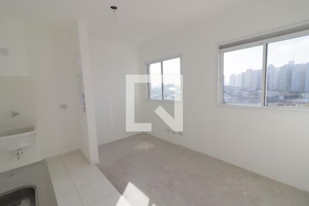 Sala/Cozinha de apartamento à venda com 2 quartos, 36m² em Jaguaribe, Osasco