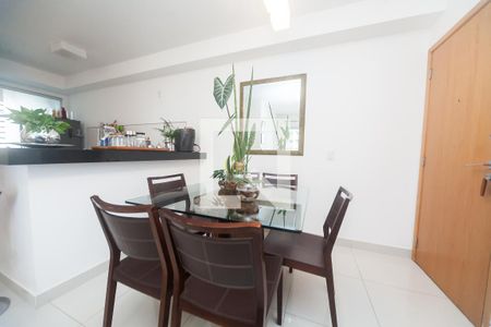 Sala de Jantar de apartamento à venda com 3 quartos, 88m² em Vila da Serra, Nova Lima