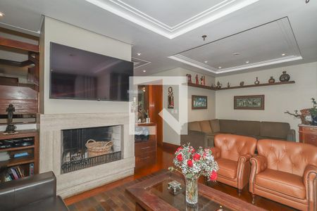 Sala de casa de condomínio à venda com 3 quartos, 234m² em Boa Vista, Porto Alegre