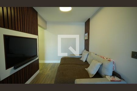 Sala de apartamento à venda com 2 quartos, 75m² em Jardim Bela Vista, Santo André