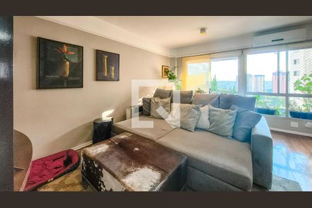 Sala de apartamento à venda com 3 quartos, 108m² em Jardim Marajoara, São Paulo