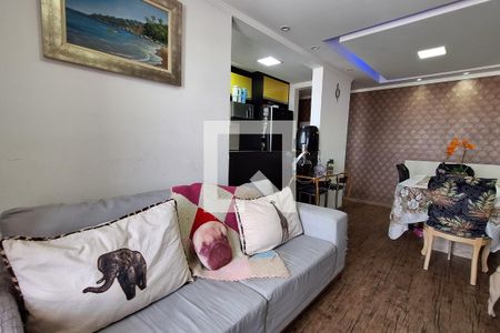 Sala de apartamento para alugar com 2 quartos, 48m² em Utinga, Santo André