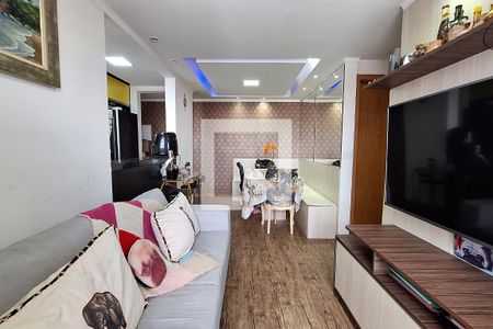 Sala de apartamento para alugar com 2 quartos, 48m² em Utinga, Santo André