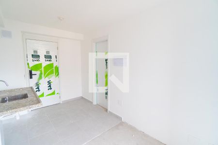 Sala/Cozinha de apartamento à venda com 1 quarto, 29m² em Chácara Inglesa, São Paulo