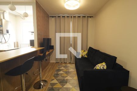 Sala de apartamento para alugar com 1 quarto, 36m² em Liberdade, São Paulo