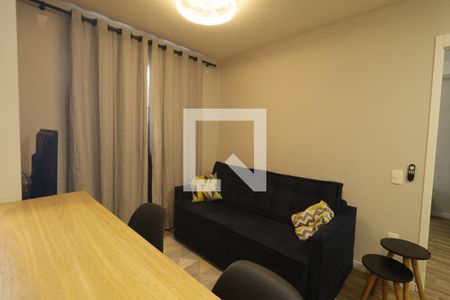 Sala de apartamento para alugar com 1 quarto, 36m² em Liberdade, São Paulo