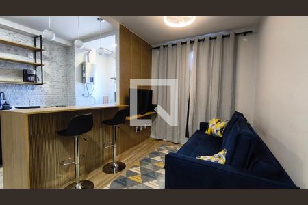 Sala de apartamento para alugar com 1 quarto, 36m² em Liberdade, São Paulo