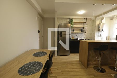 Sala de apartamento para alugar com 1 quarto, 36m² em Liberdade, São Paulo