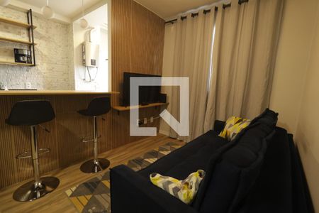 Sala de apartamento para alugar com 1 quarto, 36m² em Liberdade, São Paulo
