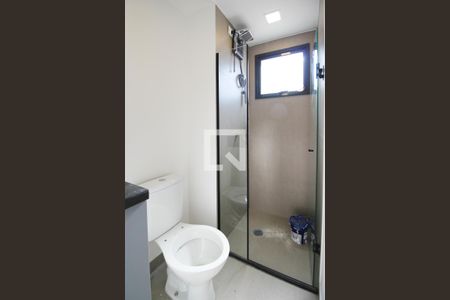 Banheiro de apartamento para alugar com 1 quarto, 27m² em Vila Olímpia, São Paulo