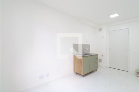 Sala/Cozinha de apartamento para alugar com 1 quarto, 24m² em Barra Funda, São Paulo