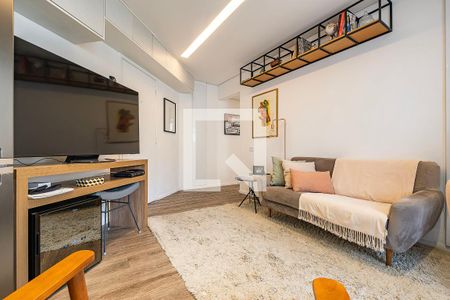 Sala/Cozinha de apartamento à venda com 1 quarto, 40m² em Paraíso, São Paulo