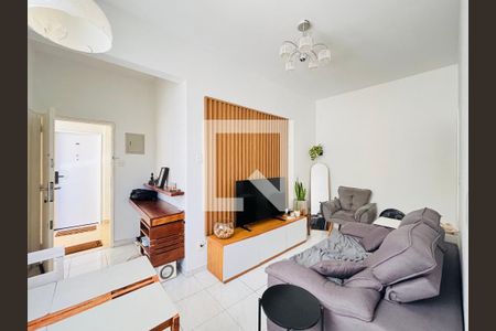 Sala de apartamento à venda com 1 quarto, 45m² em Copacabana, Rio de Janeiro