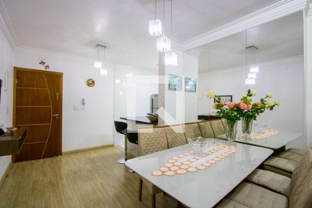 Sala de apartamento à venda com 2 quartos, 70m² em Vila Pires, Santo André