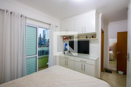 Quarto 1 - Suíte de apartamento à venda com 2 quartos, 70m² em Vila Pires, Santo André
