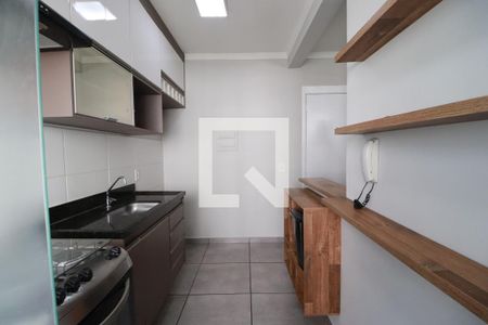 Cozinha  de apartamento para alugar com 2 quartos, 46m² em Residencial das Americas, Ribeirão Preto