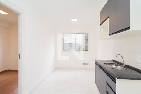 Sala/Cozinha de apartamento para alugar com 1 quarto, 25m² em Guaianases, São Paulo