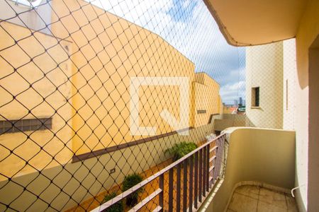 Varanda da sala de apartamento à venda com 3 quartos, 127m² em Vila Marina, Santo André