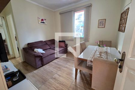 Sala de apartamento para alugar com 1 quarto, 33m² em Guilhermina, Praia Grande