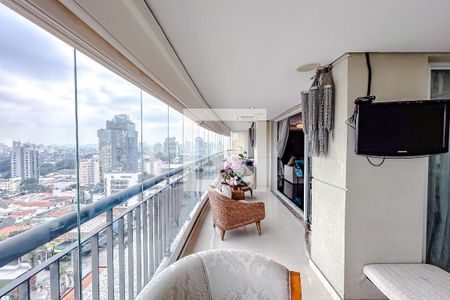 Varanda de apartamento à venda com 4 quartos, 238m² em Cidade Mãe do Céu, São Paulo