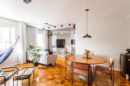 Sala de apartamento para alugar com 1 quarto, 85m² em Vila Nova Conceição, São Paulo