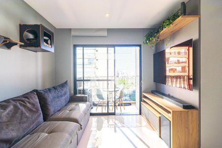 Sala de apartamento à venda com 2 quartos, 70m² em Vila Olímpia, São Paulo