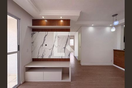Sala de apartamento para alugar com 3 quartos, 75m² em Jd Eudizia, Santo André