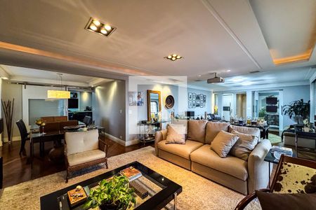 Sala de apartamento para alugar com 3 quartos, 240m² em Jardim Analia Franco, São Paulo