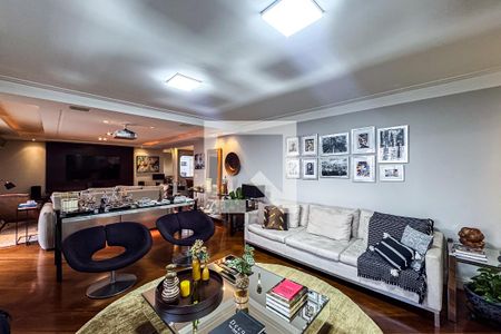 Sala de apartamento para alugar com 3 quartos, 240m² em Jardim Analia Franco, São Paulo