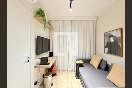 Sala de apartamento à venda com 1 quarto, 32m² em Campo Belo, São Paulo