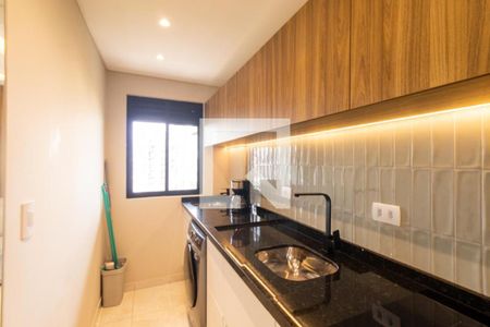 Cozinha e Área de Serviço de apartamento para alugar com 1 quarto, 39m² em Guaíra, Curitiba